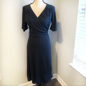 Ann Taylor Loft wrap dress -6